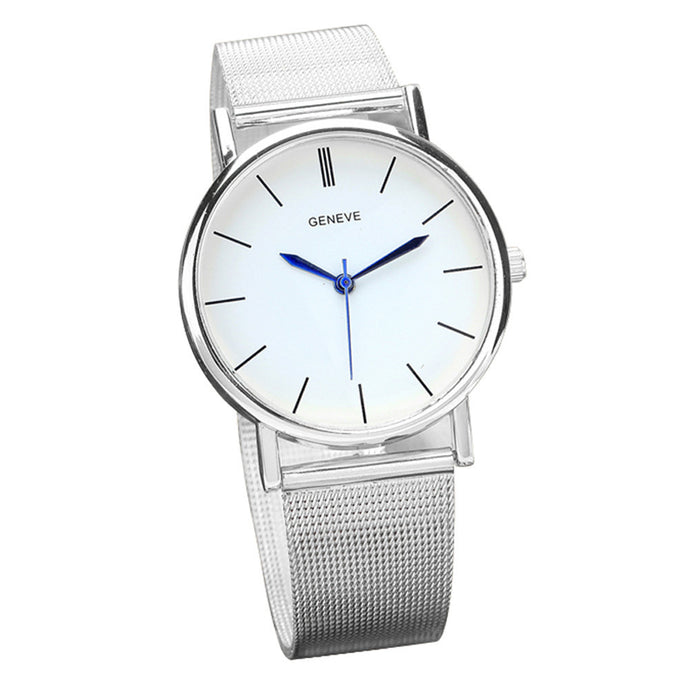 Womens Silver Business Style Watch