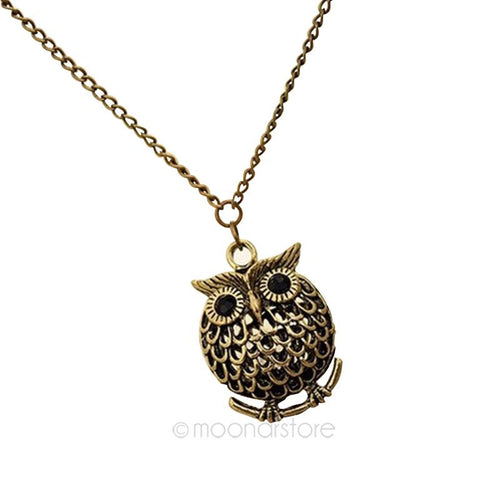 Owl Pendant Necklace